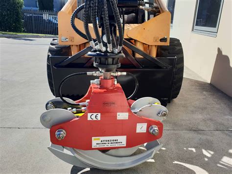 skid steer grapple for logs|log grapple rotator.